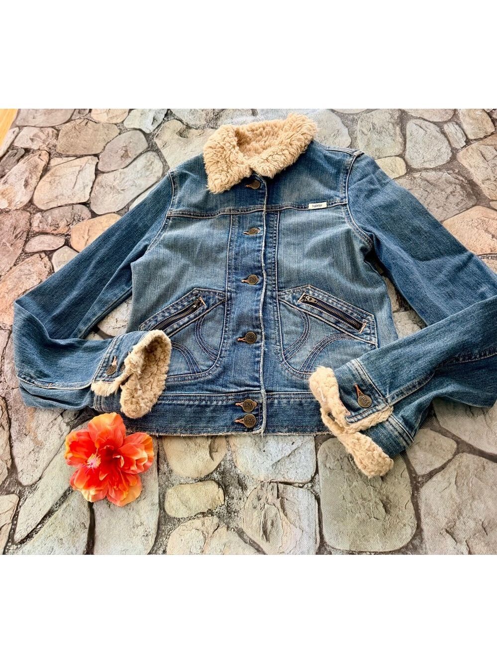 Hollister Vintage Winter Jean Jacket - Picture 2 of 11